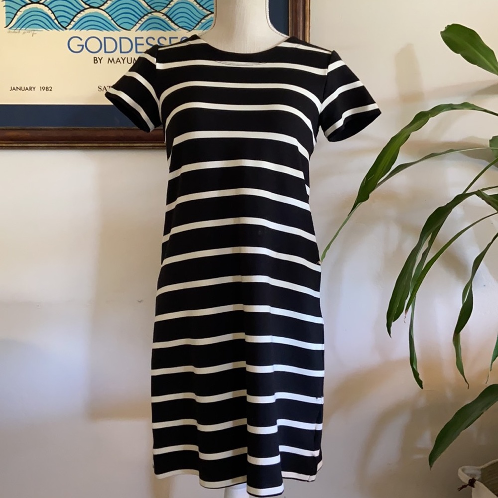 🦋 = 2 for $15.   - GAP striped dress